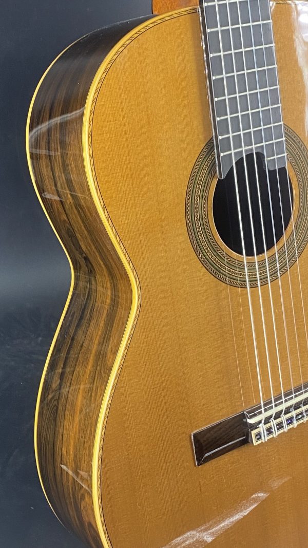 Cedar Ziricote (Cordia dodecandra) All Solid Classical Guitar-Hongjian Lu – 2025 No. 300  Limited Edition - Image 4