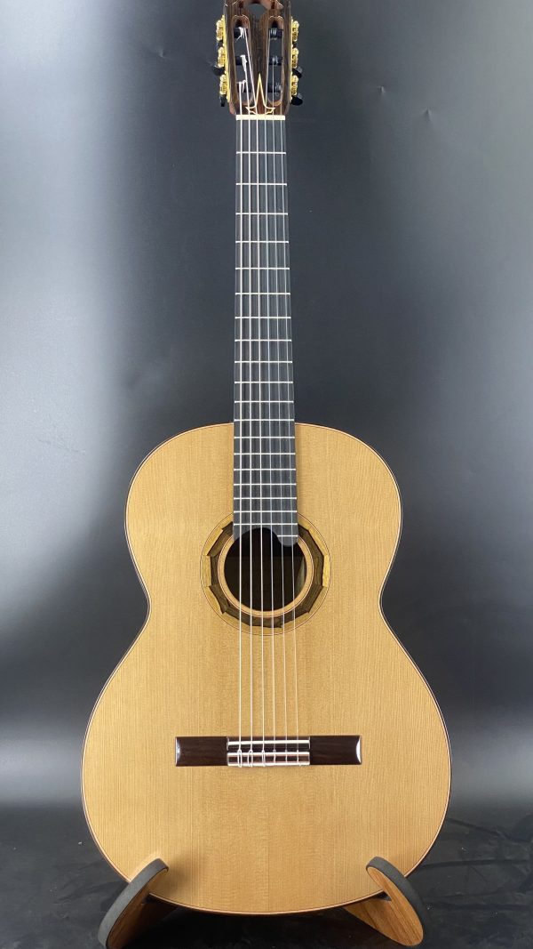 Cedar Ziricote (Cordia dodecandra) All Solid Classical Guitar-Hongjian Lu – 2025 No. 350C Limited Edition -2 - Image 2