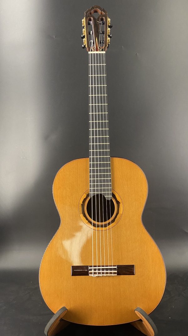 Cedar Ziricote (Cordia dodecandra) All Solid Classical Guitar-Hongjian Lu – 2025 No. 350C Limited Edition - Image 2