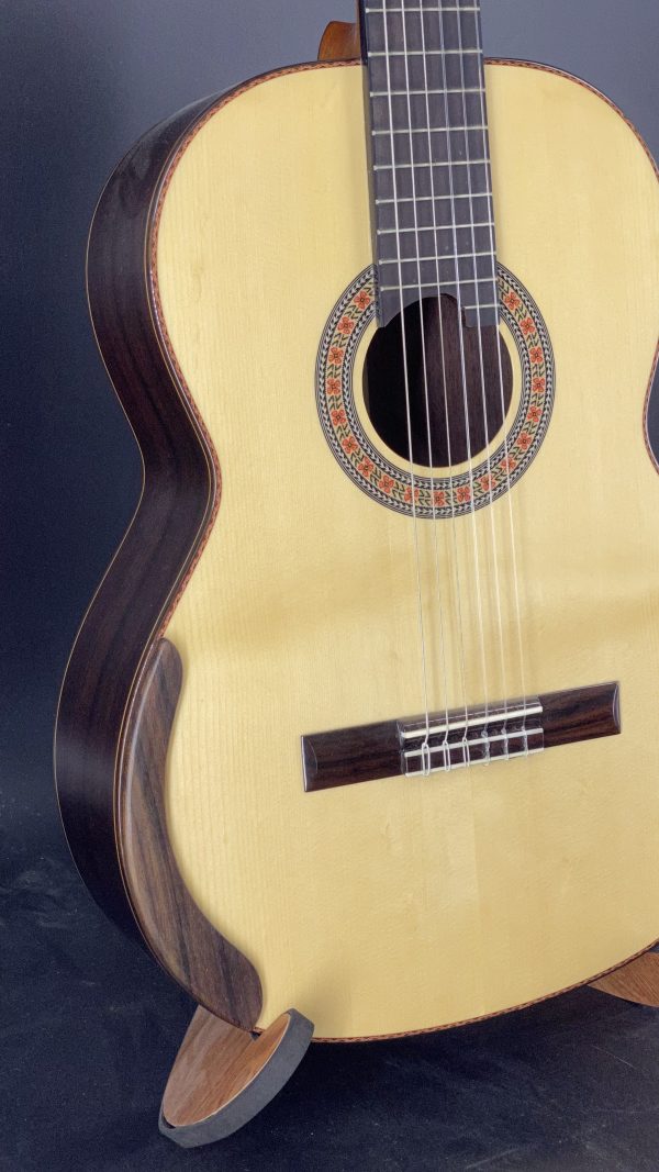 Spruce Indian Rosewood All Solid Classical Guitar-Rositars –  No. 10 - Image 5