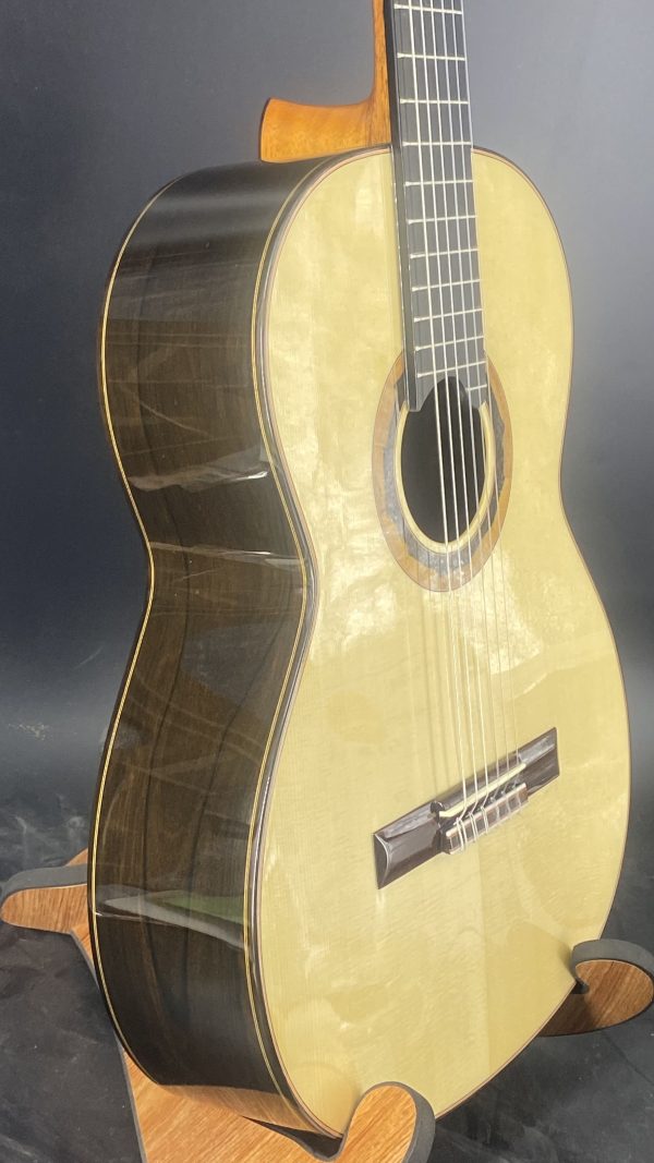 Spruce Ziricote (Cordia dodecandra) All Solid Classical Guitar-Hongjian Lu – 2025 No. 350 Limited Edition - Image 4